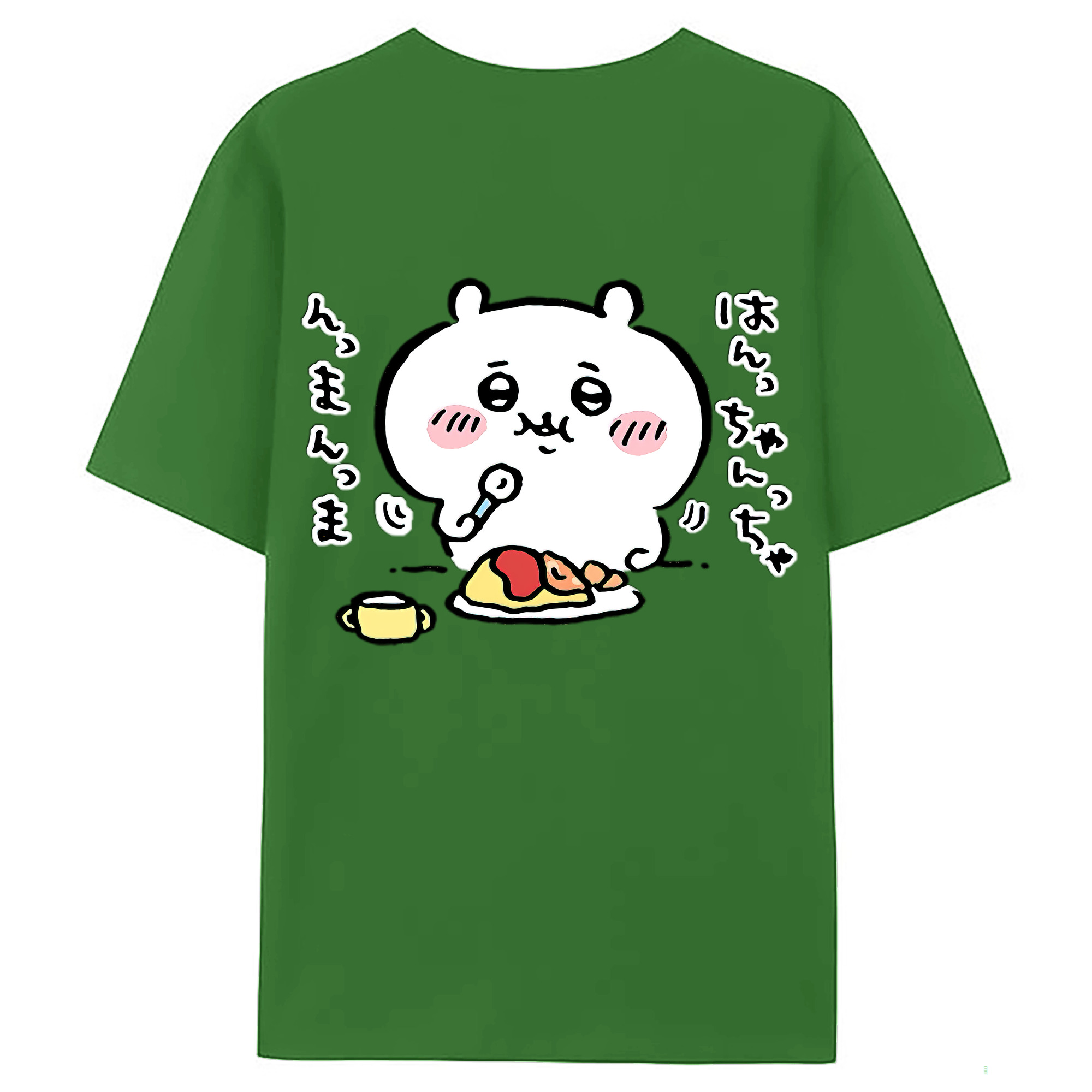 （画像用） ちいかわ ちいかわ Chii-kawa chiikawa レディース半袖Tシャツ(バックプリント)